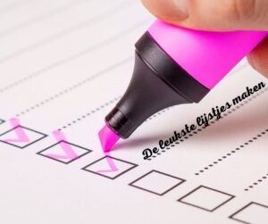 de leukste lijstjes maken om te doen wat je echt wil. Marjolijn van Noord Werkgelukmenu.nl