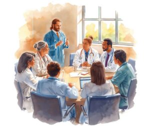 rooster Duurzame inzetbaarheid in de zorg "Zorgteam bespreekt werkdruk en verzuim bij personeelstekort"