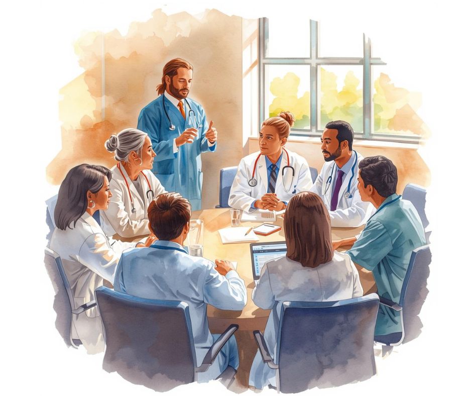 rooster Duurzame inzetbaarheid in de zorg "Zorgteam bespreekt werkdruk en verzuim bij personeelstekort"