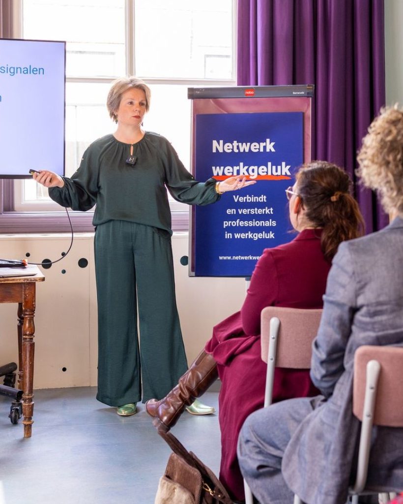 Marjolijn van Noord Spreker over werkgeluk uit Hoofddorp op het werkgelukcongres 2026 van Netwerk Werkgeluk
